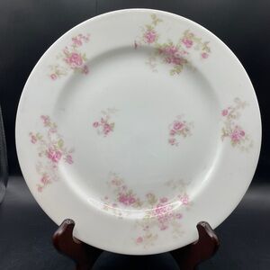 Haviland Limoges France Pattern 29a 8 5/8" Pink Floral Luncheon Plate, Set of 2